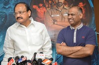 Venkaiah Naidu Watches Ghazi Movie at Prasad Labs